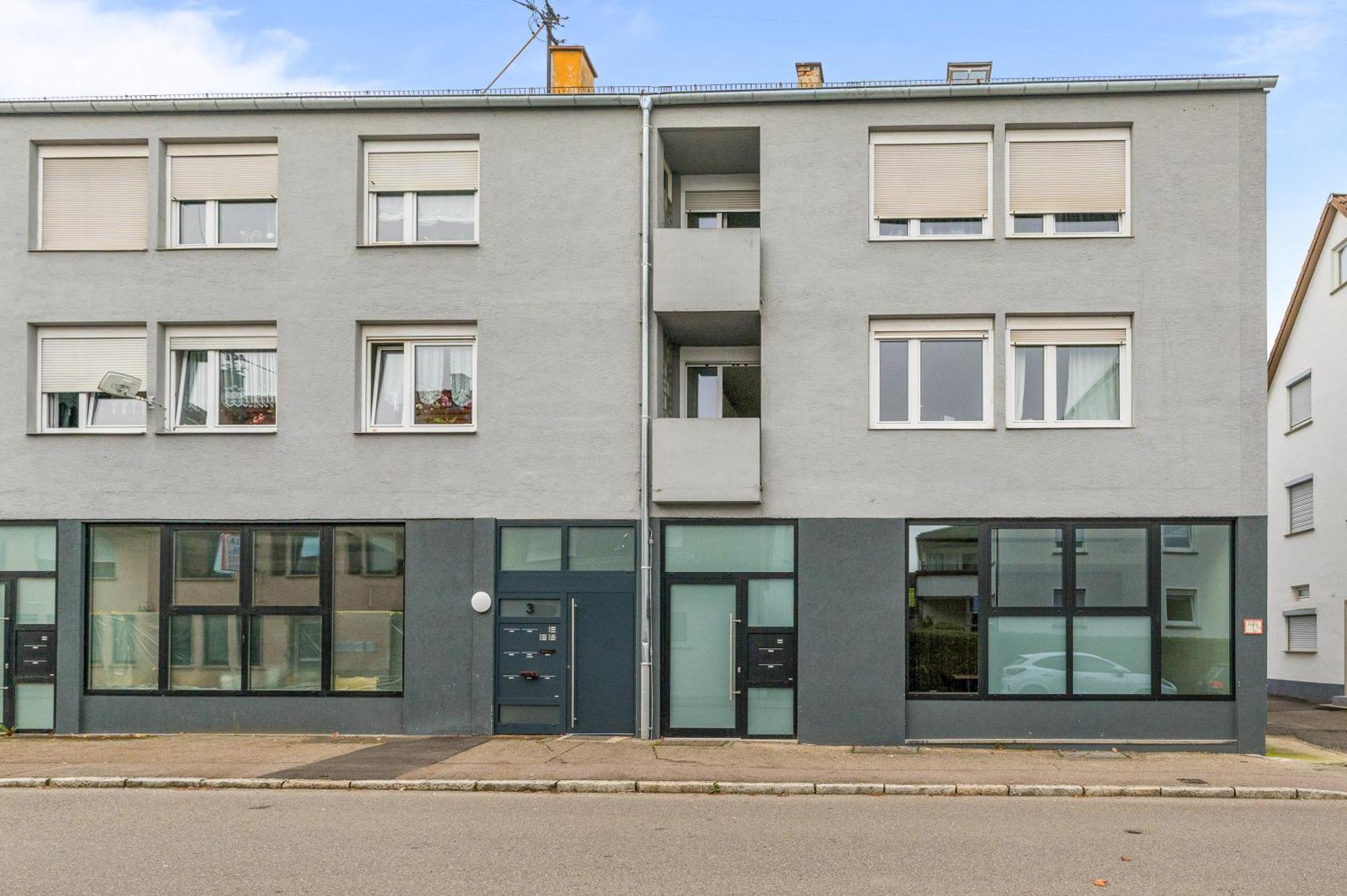 Wohlfuehl-Apartment I Zentral I Balkon I Kueche Fellbach Luaran gambar